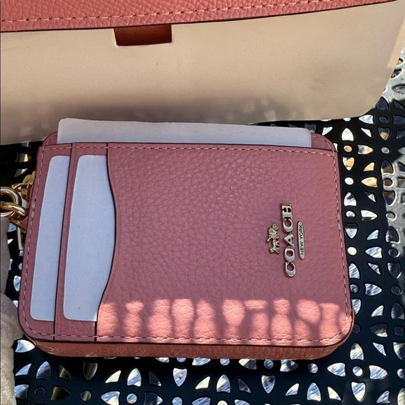 Coach Pink and Cream Crossbody Bag Set - Picture 3 of 6